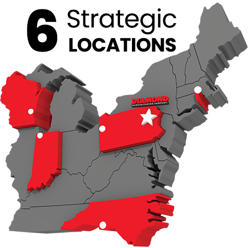 6 strategic locations